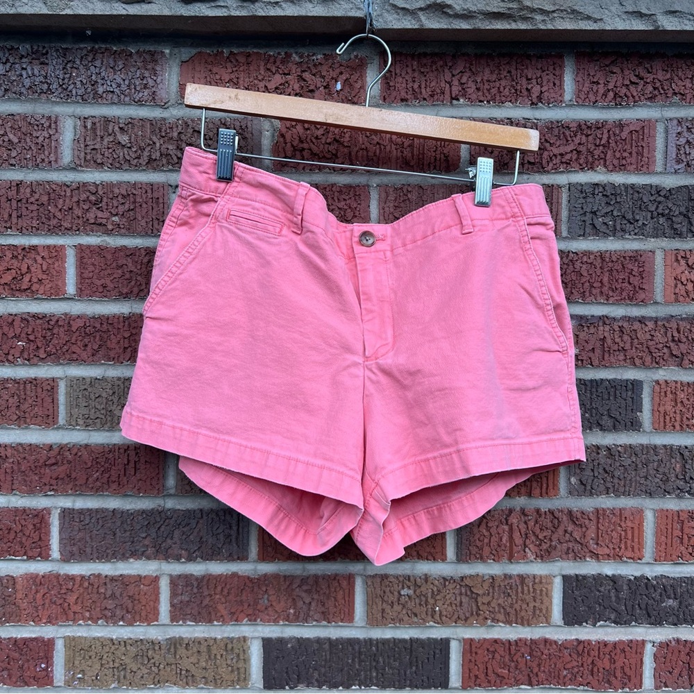 GAP Hot Pink Mid Rise Chino Summer Shorts